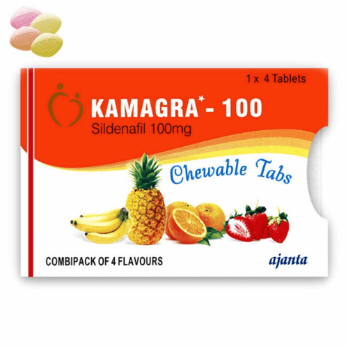 Kamagra Chewable 100mg (Sildenafil Citrate)