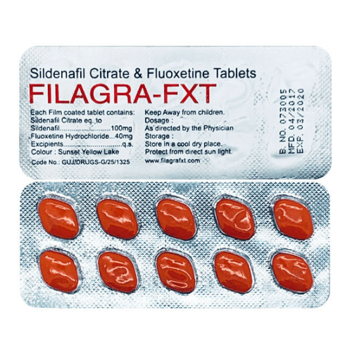 Filagra FXT Plus (Sildenafil Citrate/Fluoxetine)