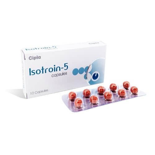 Isotroin 5mg Soft-Capsules (Isotretinoin)