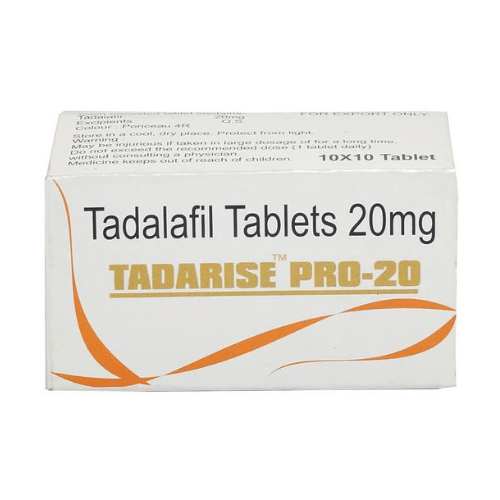 Tadarise Pro 20mg (Tadalafil) – Sublingual Tablets