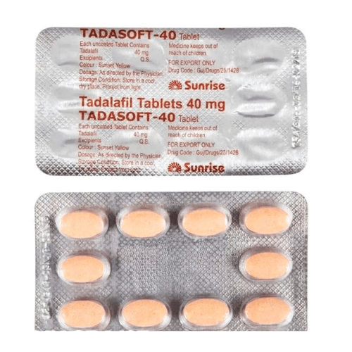 Tadasoft 40 Mg (Tadalafil)