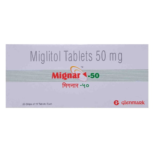 Mignar 50 mg (Miglitol)