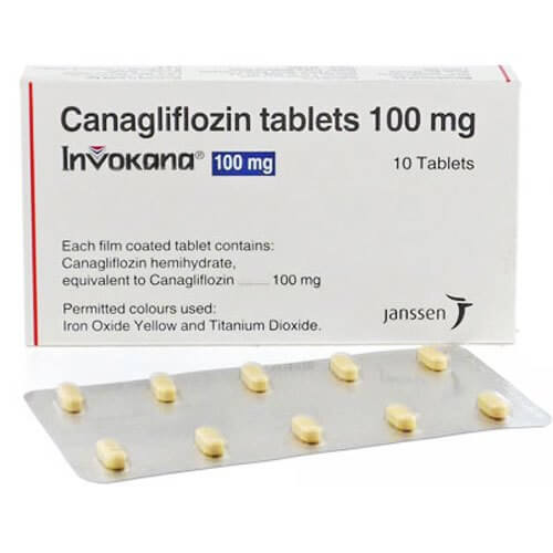 Invokana 100 mg (Canagliflozin)